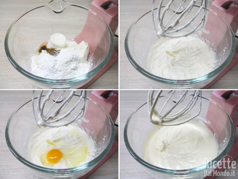 Preparare la crema al formaggio