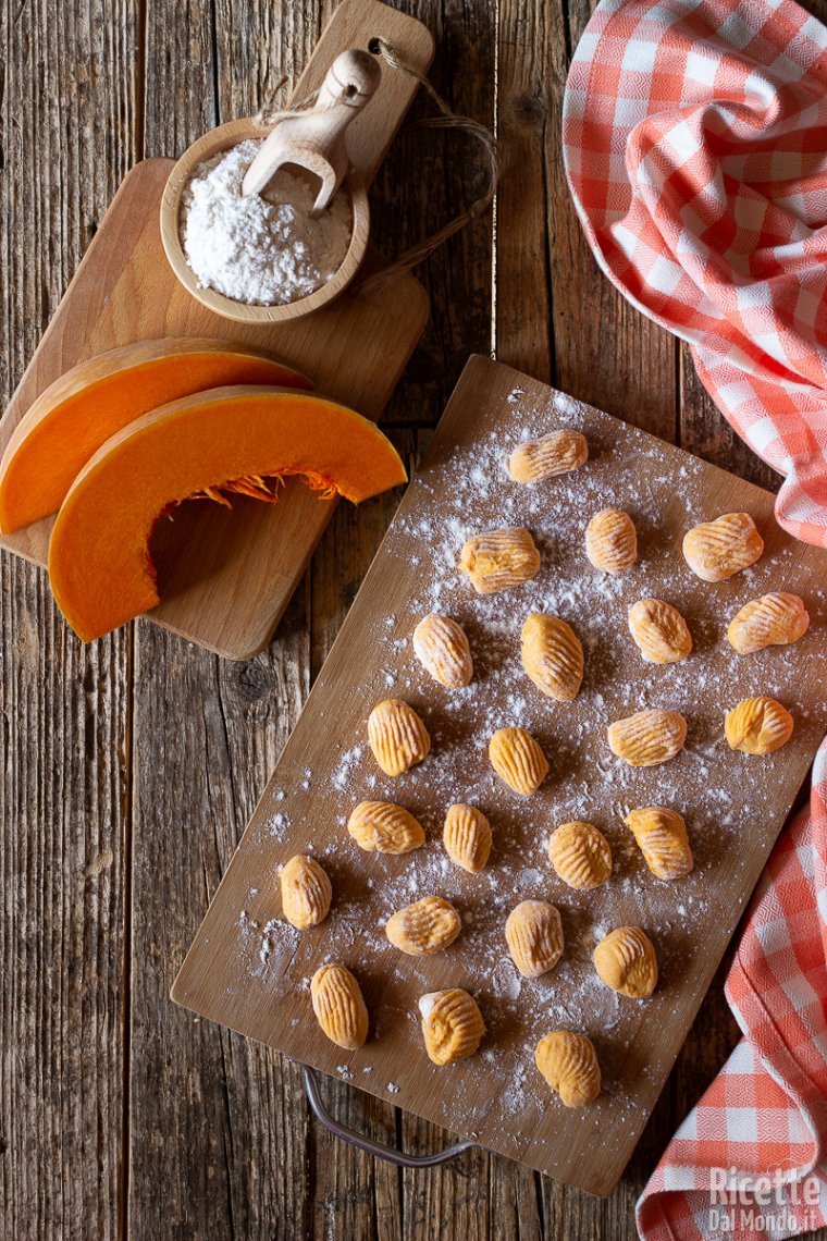 Ricetta gnocchi di zucca fatti in casa