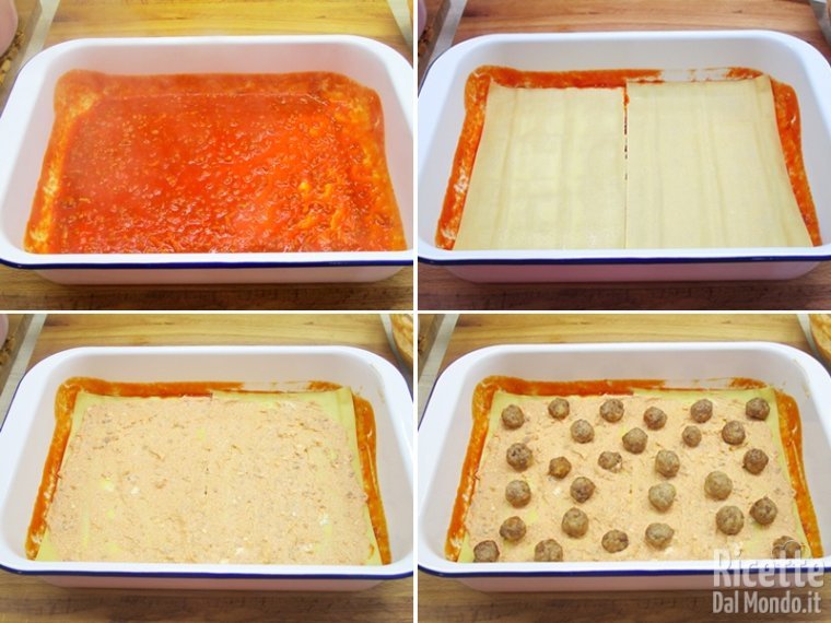 Stratificare gli ingredienti
