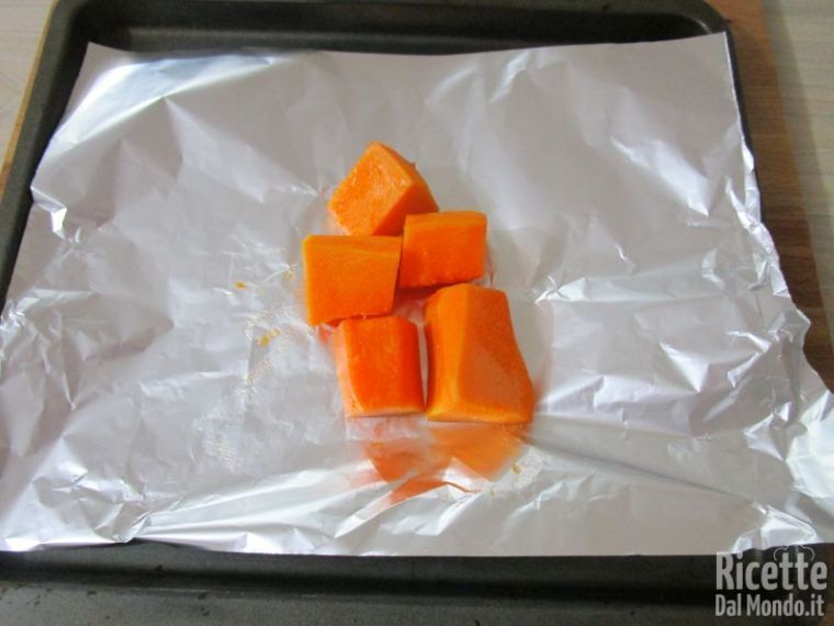 Preparare la purea di zucca