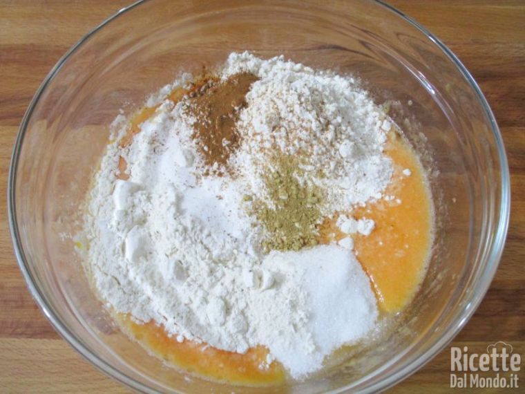 Aggiungere gli altri ingredienti