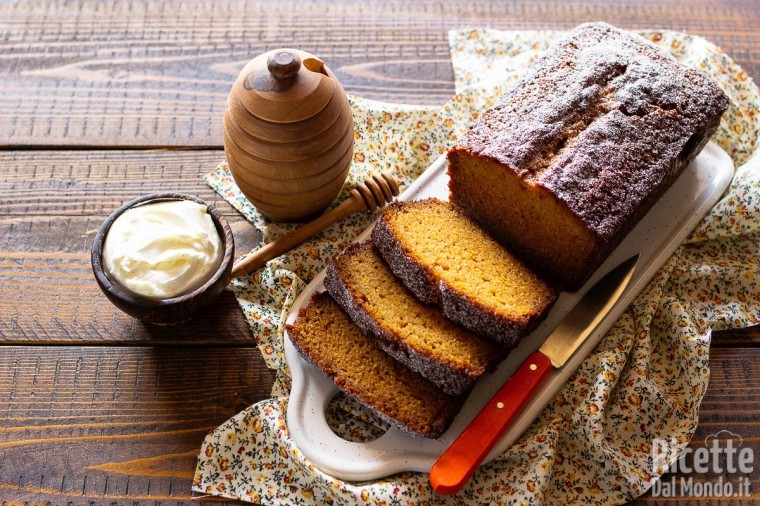 Plumcake alla zucca - pumpkin bread