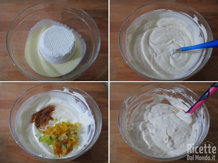 Riunire gli ingredienti in una terrina