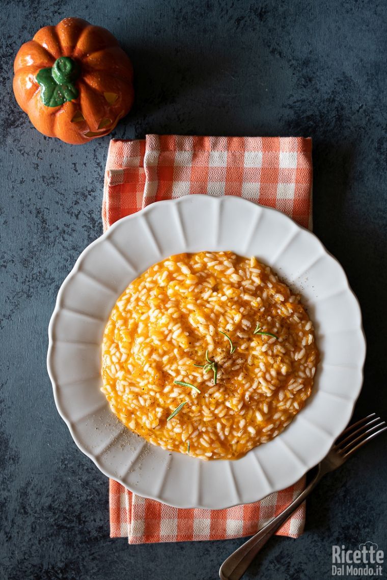 Ricetta risotto alla zucca cremosissimo