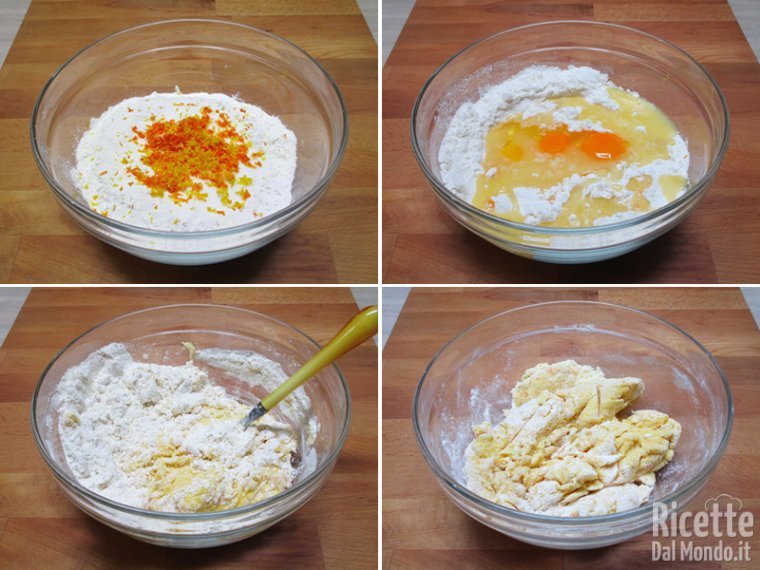 Preparare l'impasto
