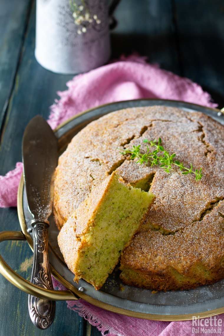 Ricetta torta di zucchine dolce